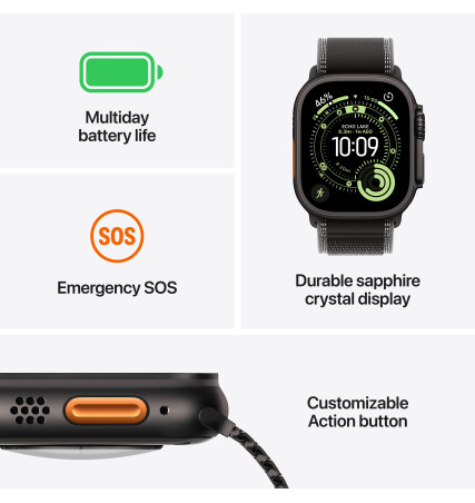 Apple Watch Ultra 3 - Milanese Loop
