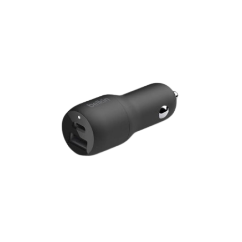 Belkin BoostCharge 37 W DUAL USB CAR CHARGER W USB-A & USB-C
